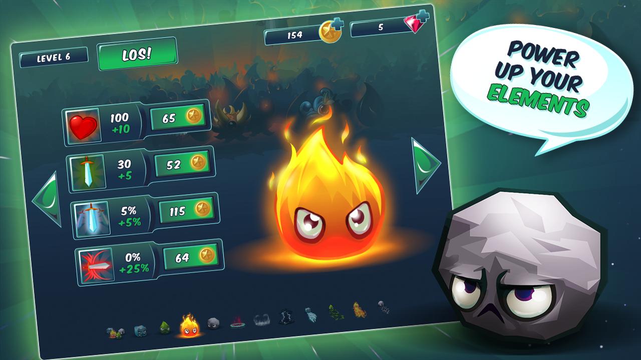 Elements vs. Monsters