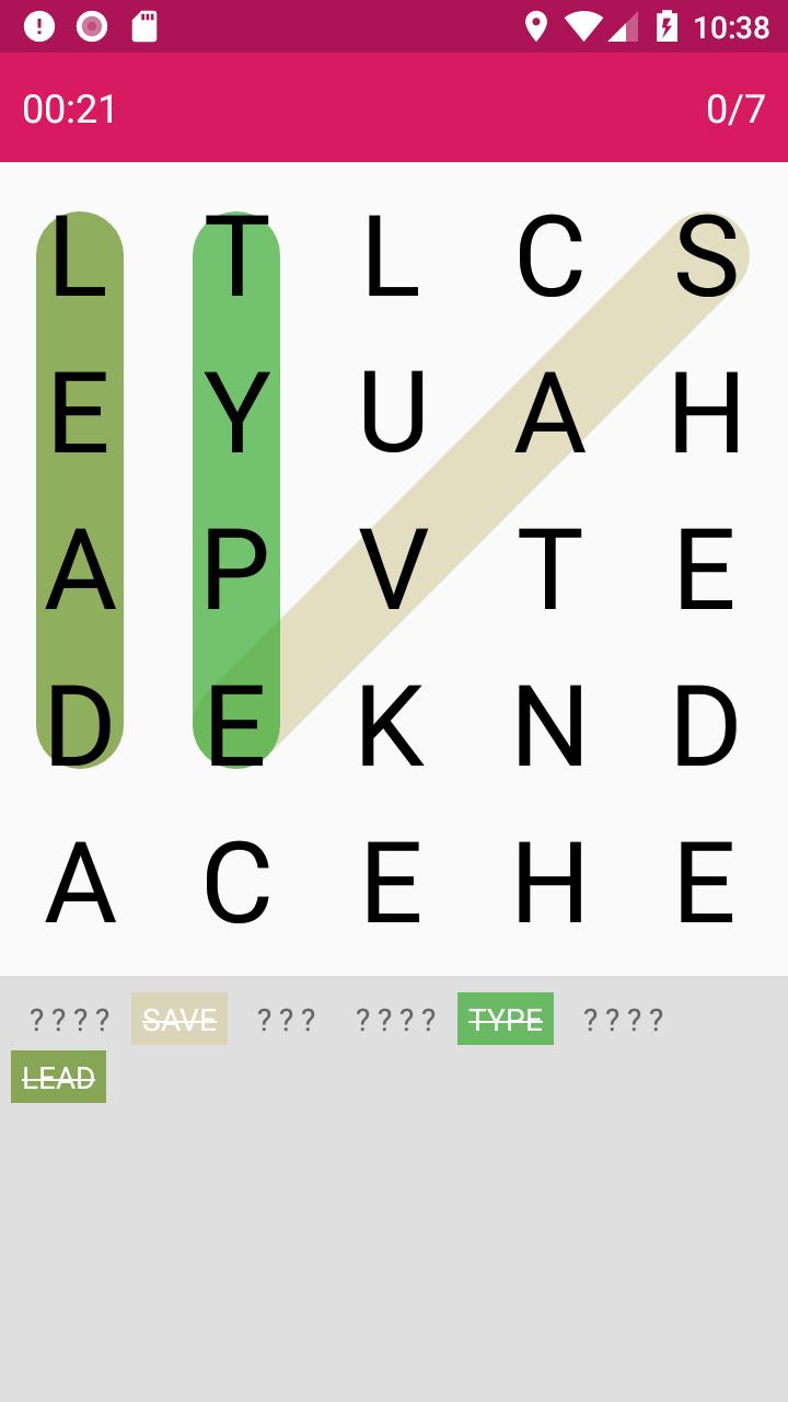 Words Search 2019