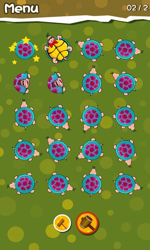 Hammering turtles