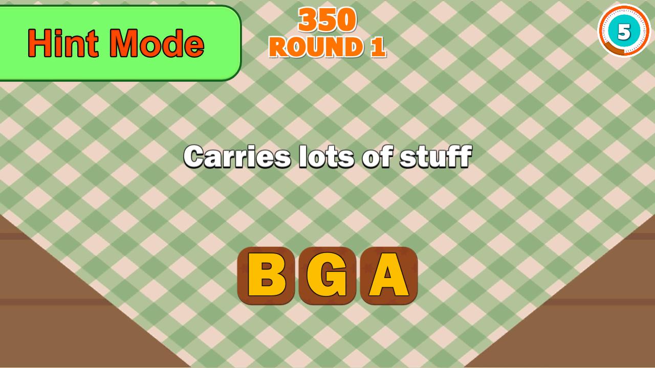 Scramle Words