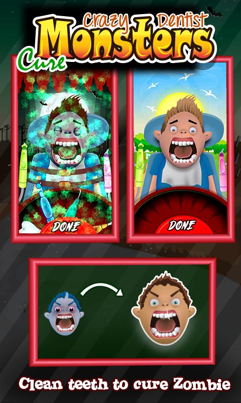 Crazy Dentist- Cure Monsters