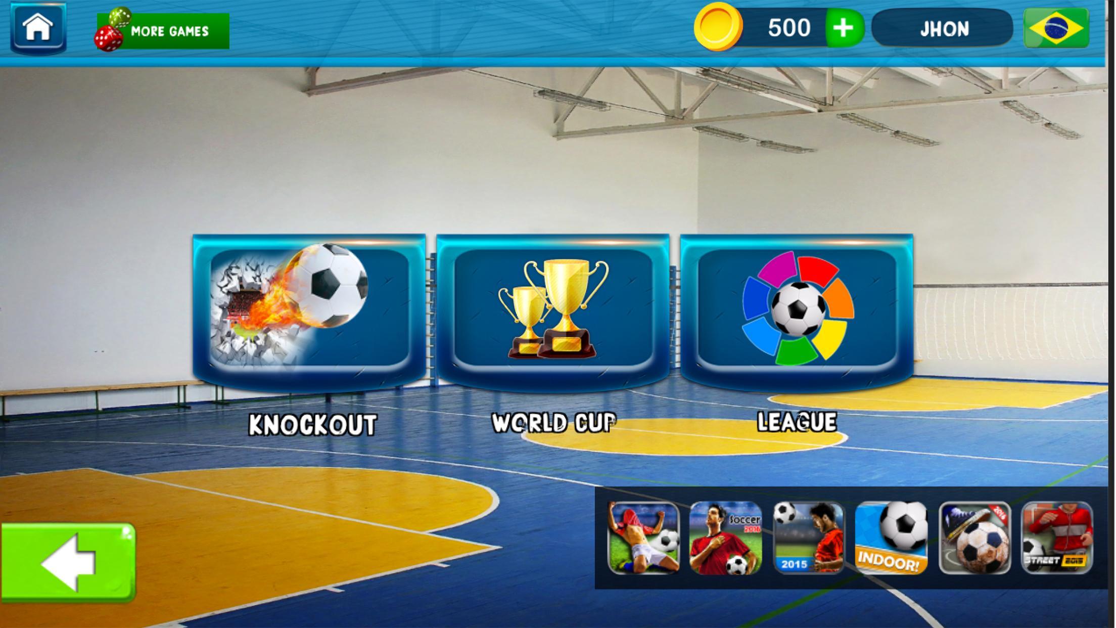 Indoor Soccer Game 2017
