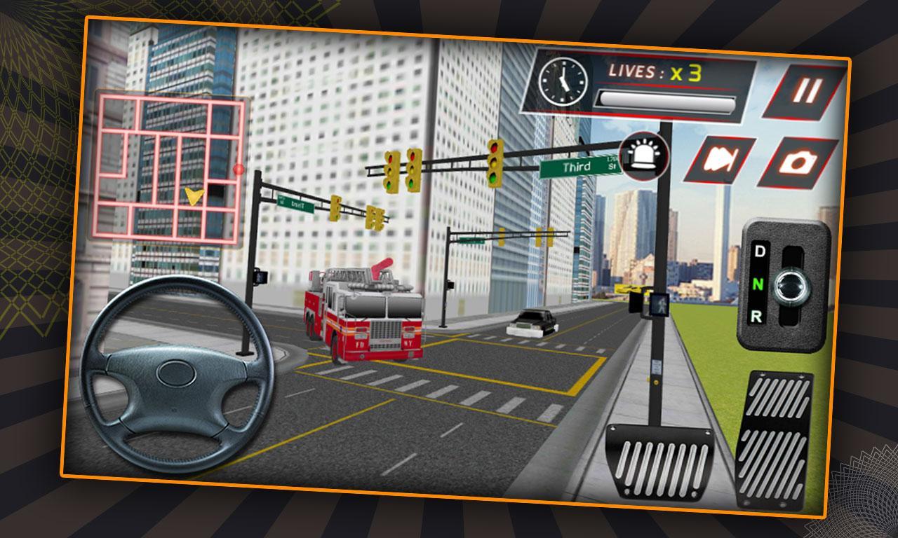 Chinatown Firetruck Simulator