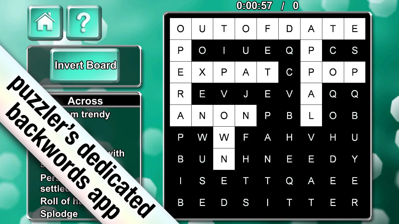 Backwords Puzzler