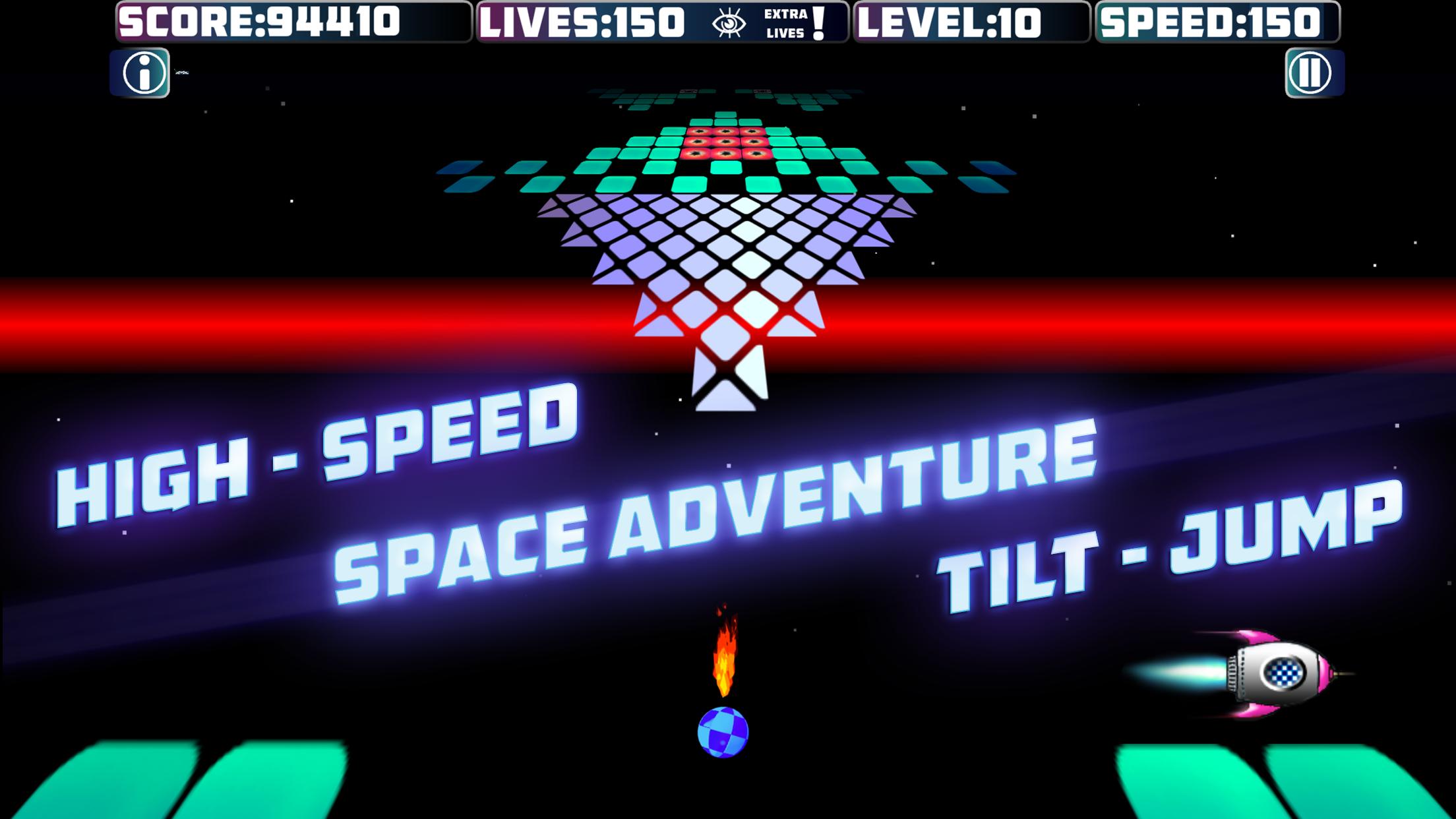 Speed on the Grid 3D Ball Ride