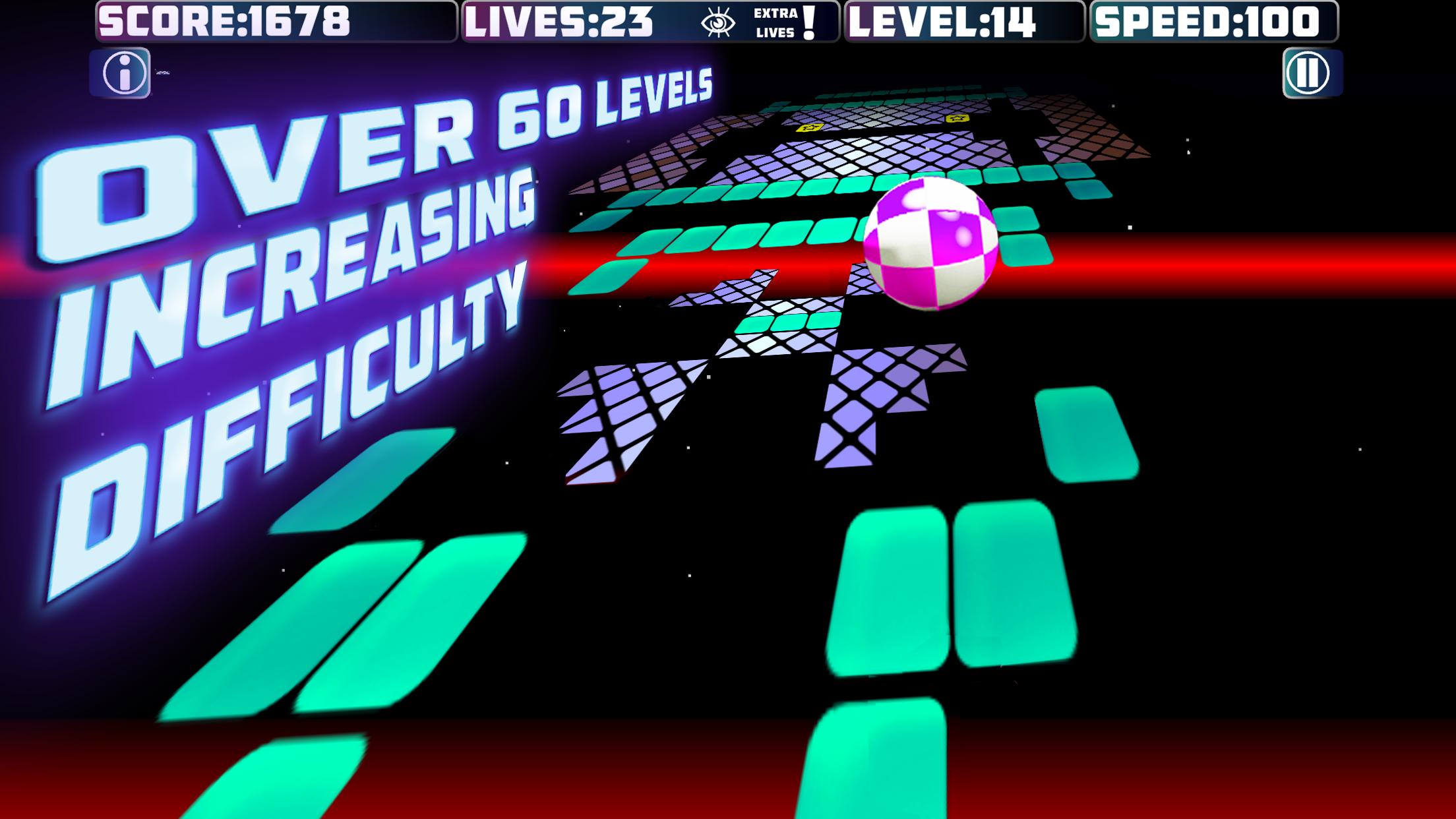 Speed on the Grid 3D Ball Ride