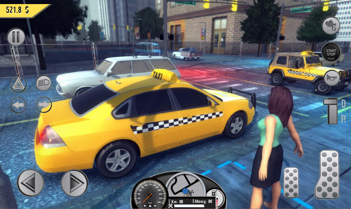 Real Taxi Sim 2018