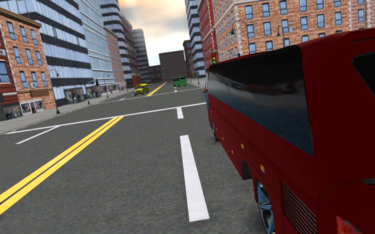 Passenger Bus vs Thief Pursuit