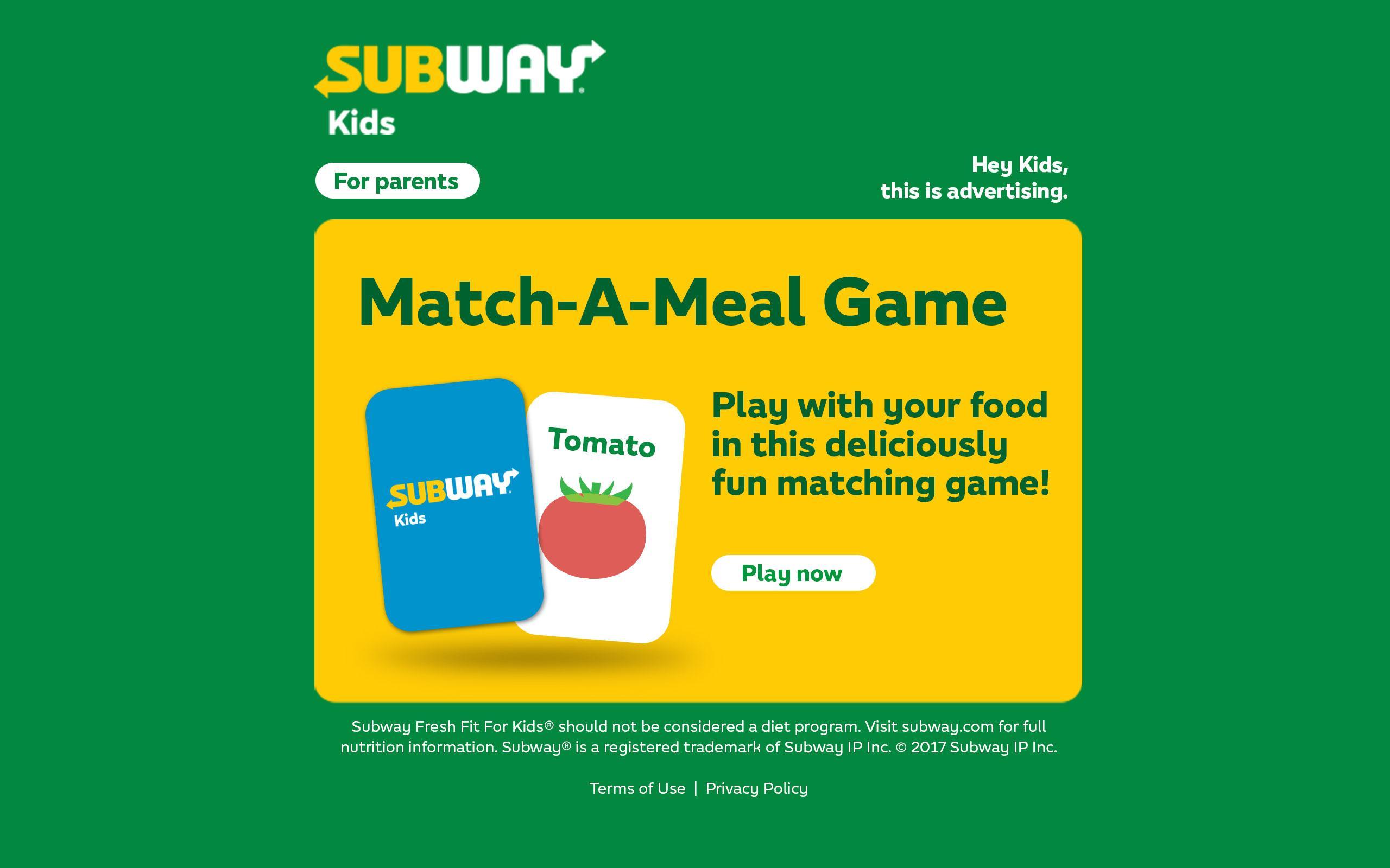 SUBWAY Kids