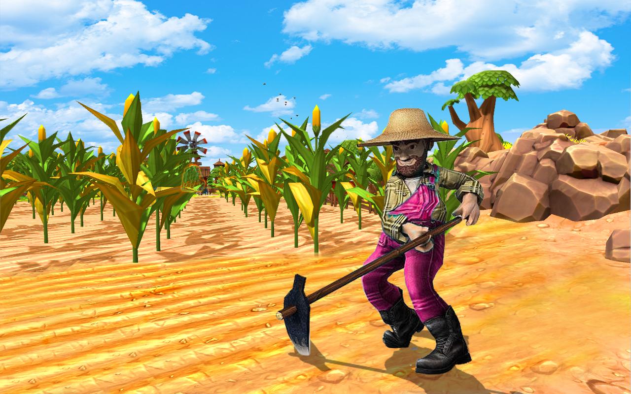 Farming Life Village Farm Town Simulation Game