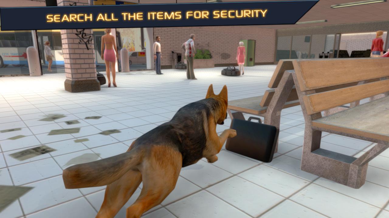 Police Dog : City Subway Crime