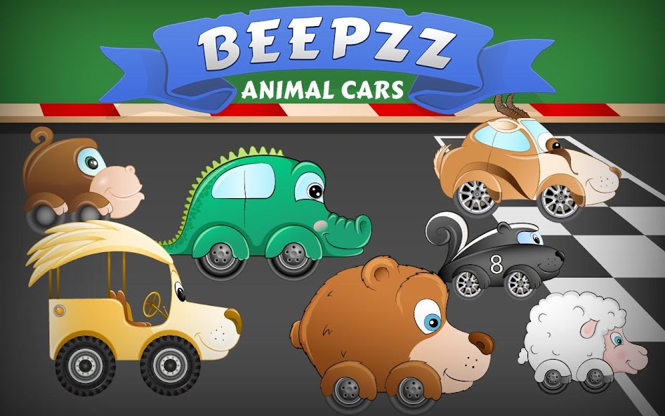 Racing car game for kids