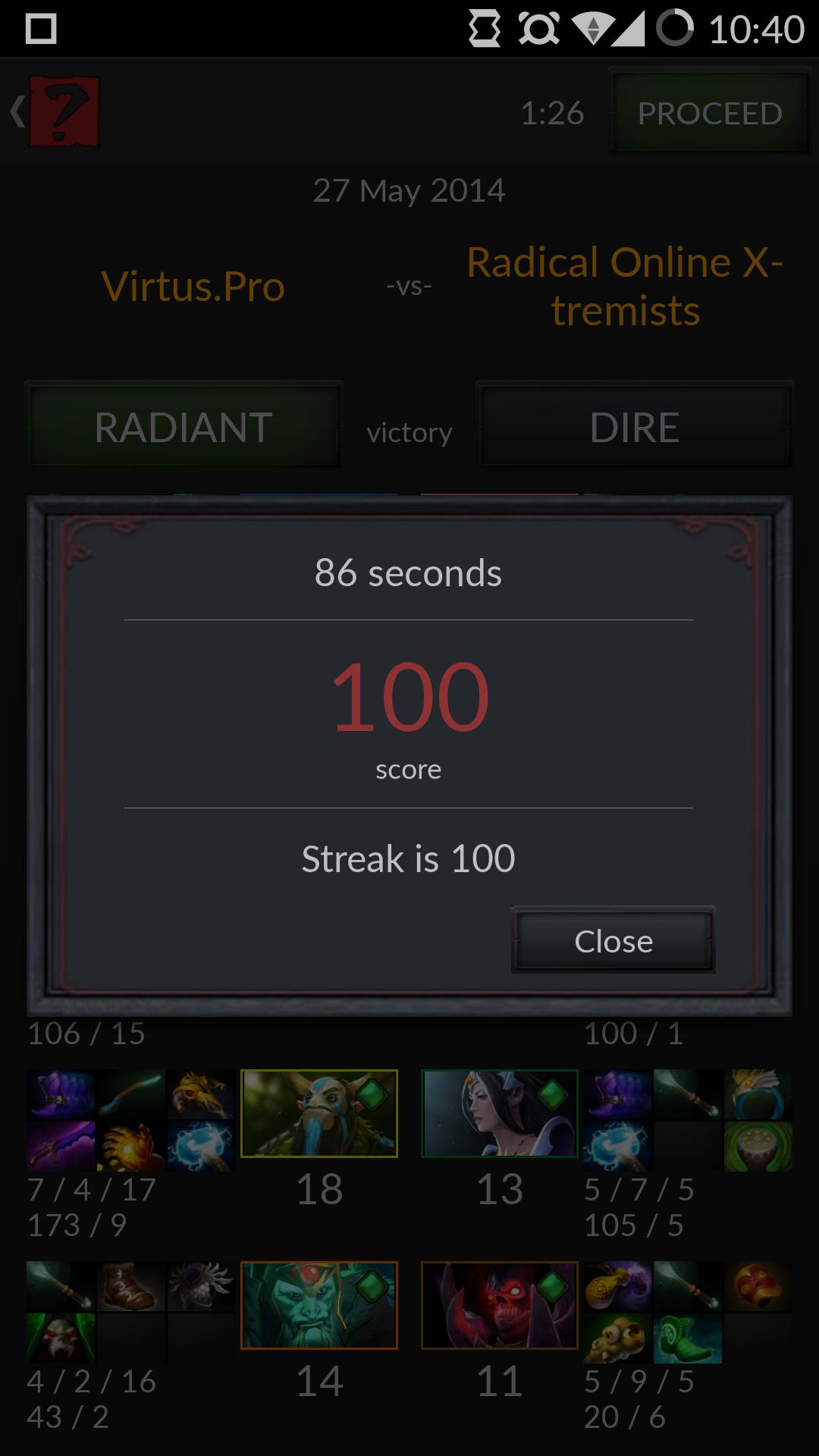 Mind Game of DOTA 2