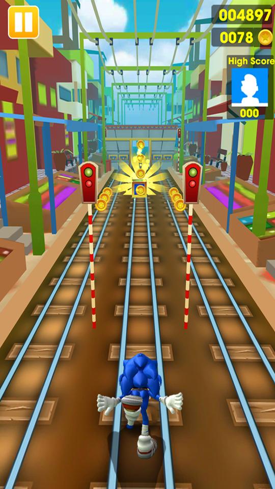 Subway Sonic Run