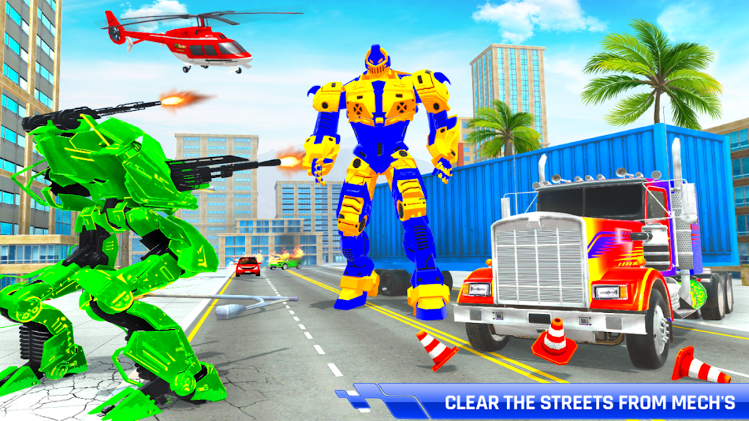 Anaconda Robot Truck Transform