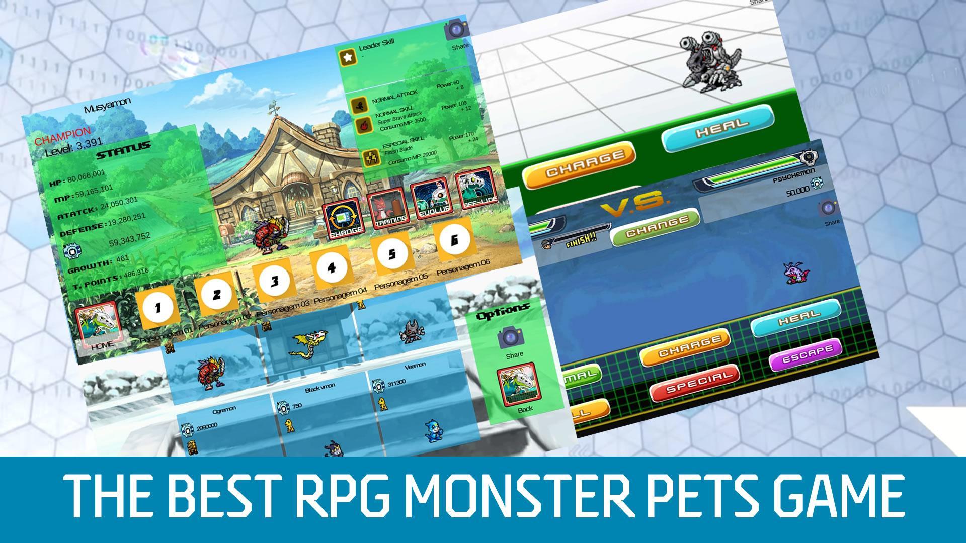 Digital Battle Pets