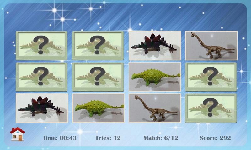 Match Dinosaur Toys