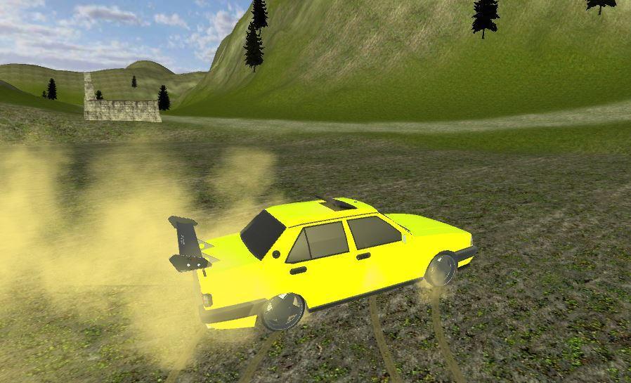 Lowland Car Drift Simulation