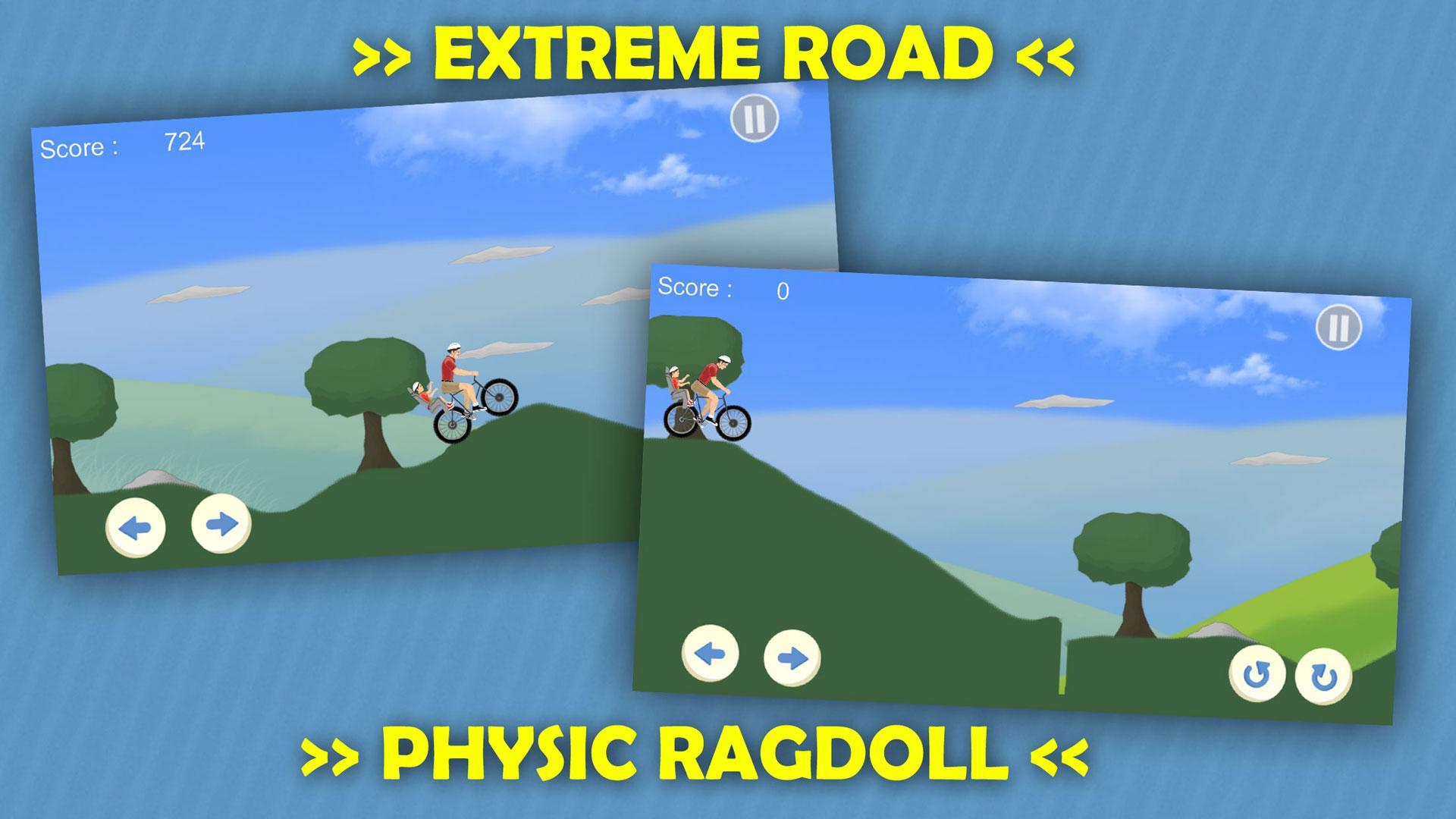 Happy Bike Climb Wheels Road 2
