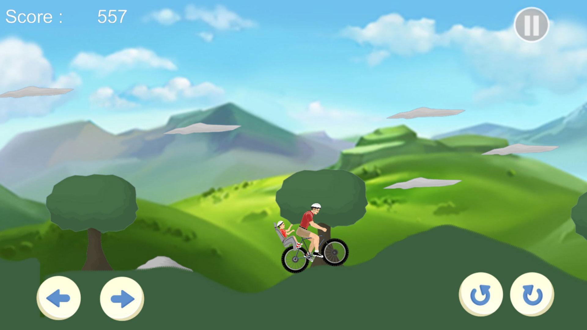 Happy Bike Climb Wheels Road 2
