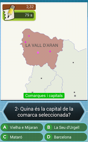 Catalunya Comarques Geografia