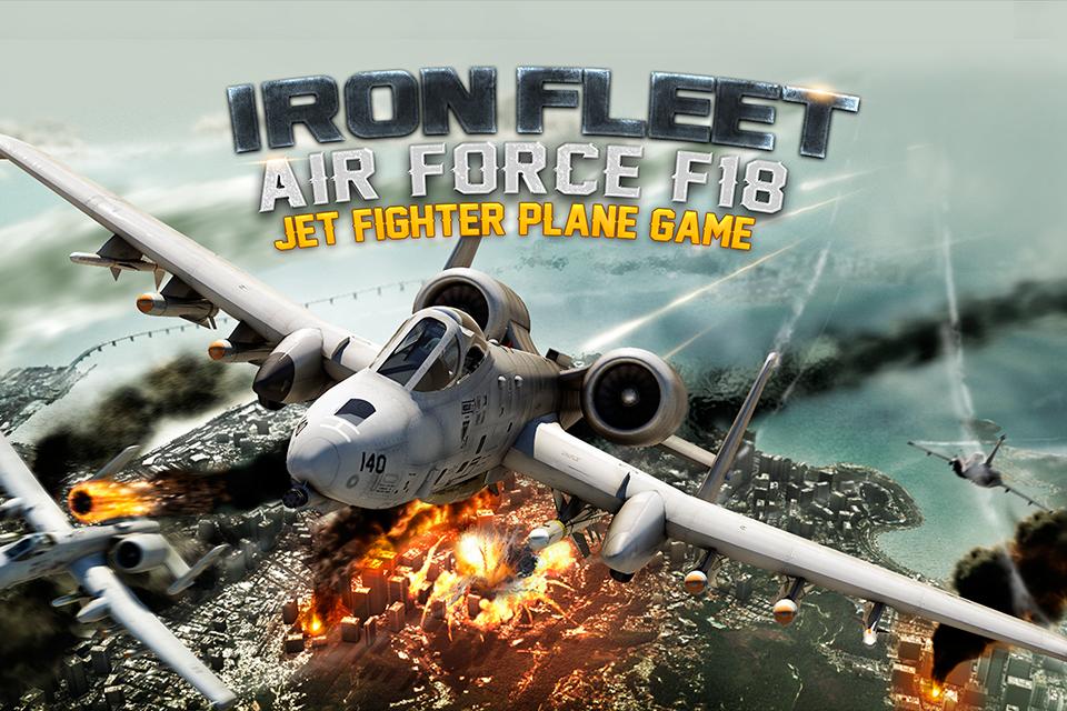 Iron Fleet: Air Force F18 Jet