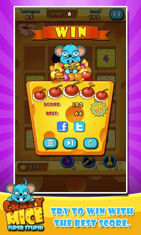 Crazy Mice: Super Stupid