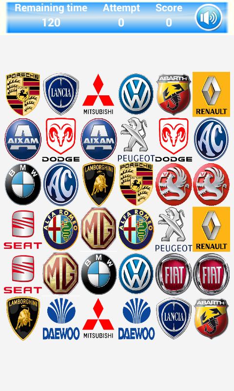 Logo Cars Memory