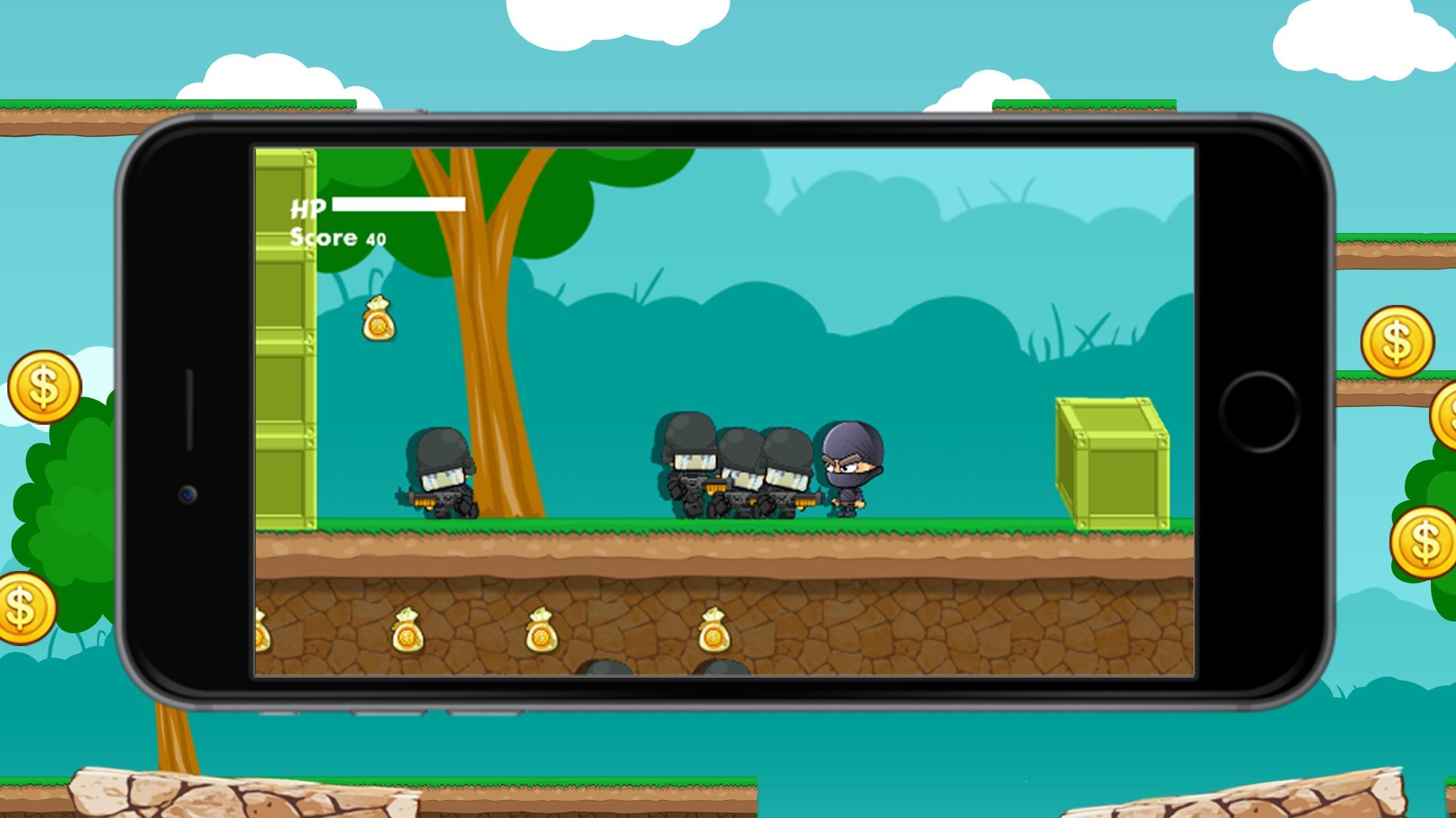 Ninja Mission World Game War 2