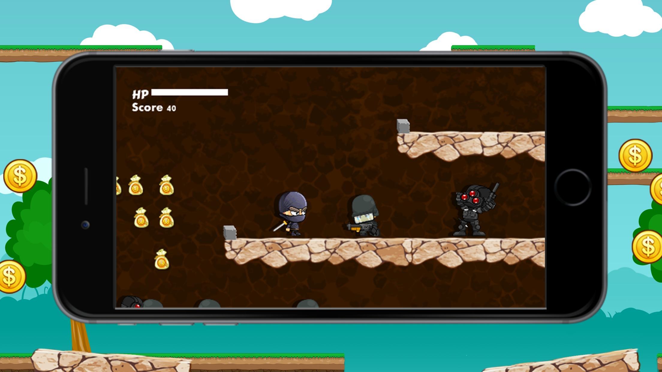 Ninja Mission World Game War 2