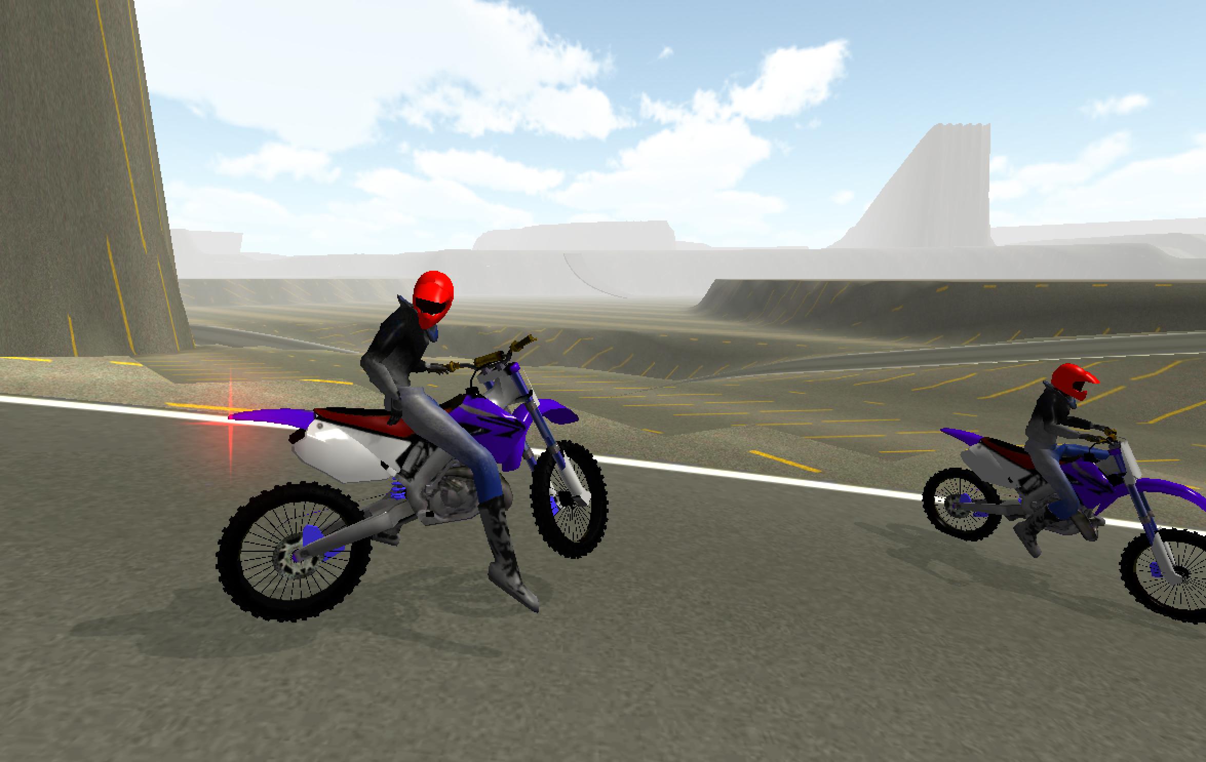 Motocross Concrete Street Simulator