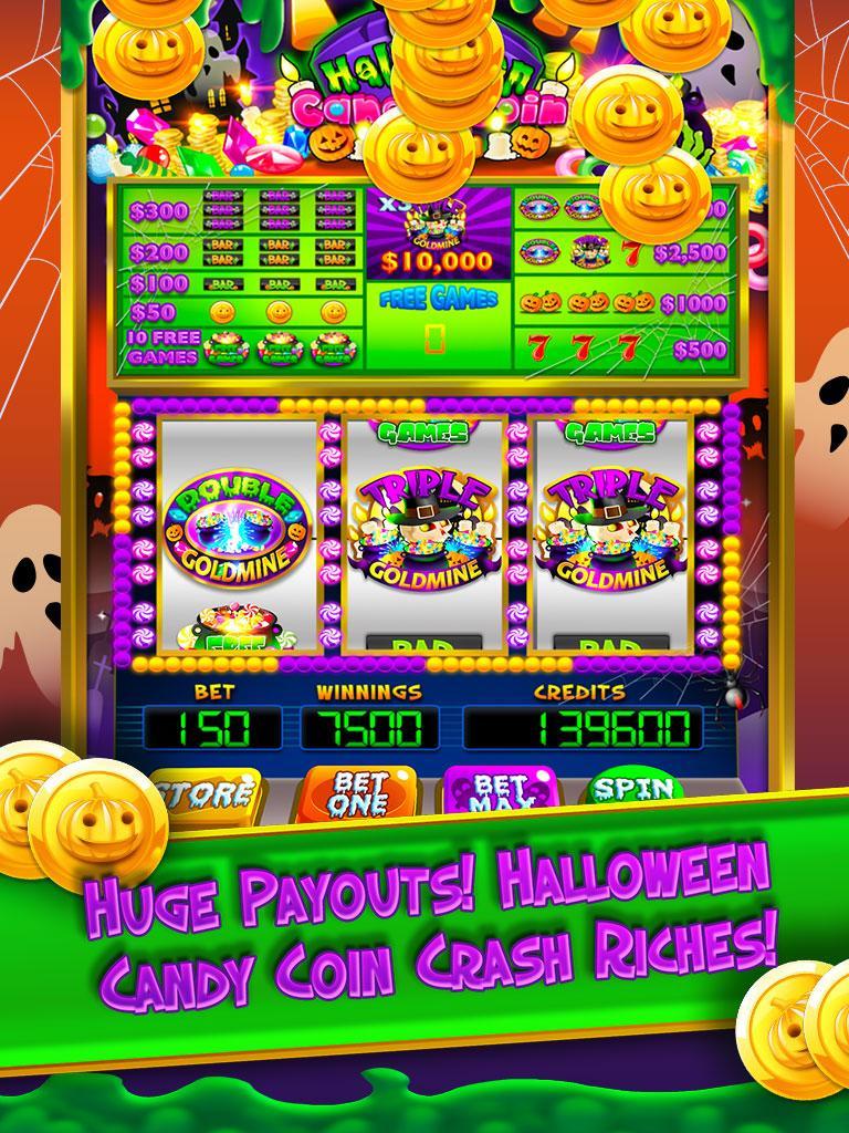 Halloween Candy Vegas Slots Mega Slot Machine FREE