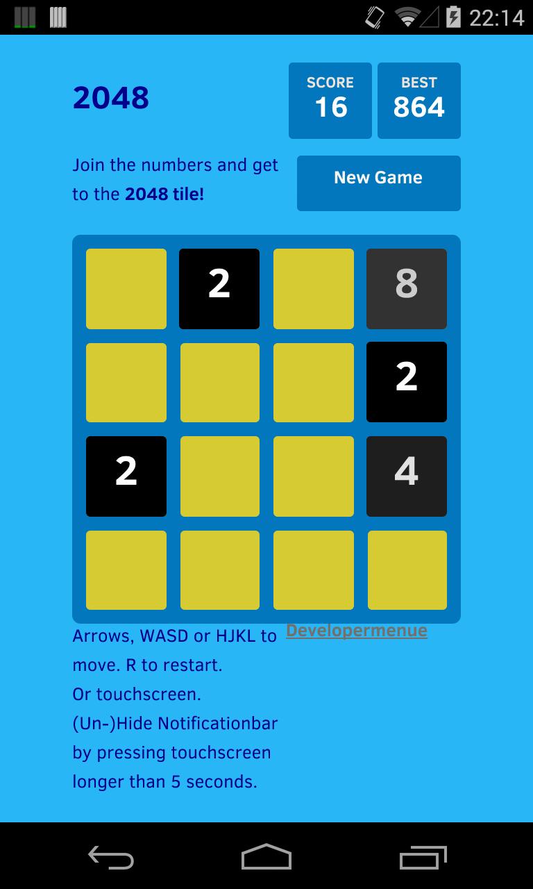 blue 2048