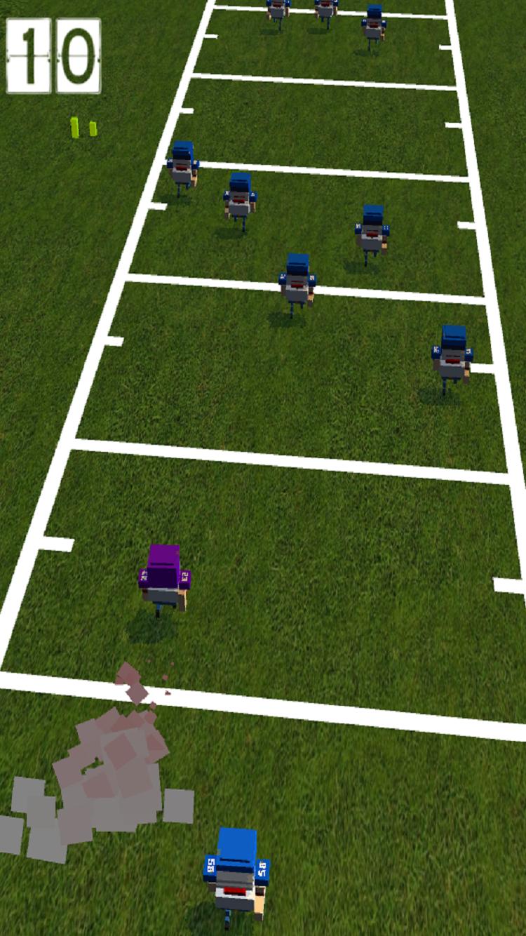 Blocky Football Fab Fan USA
