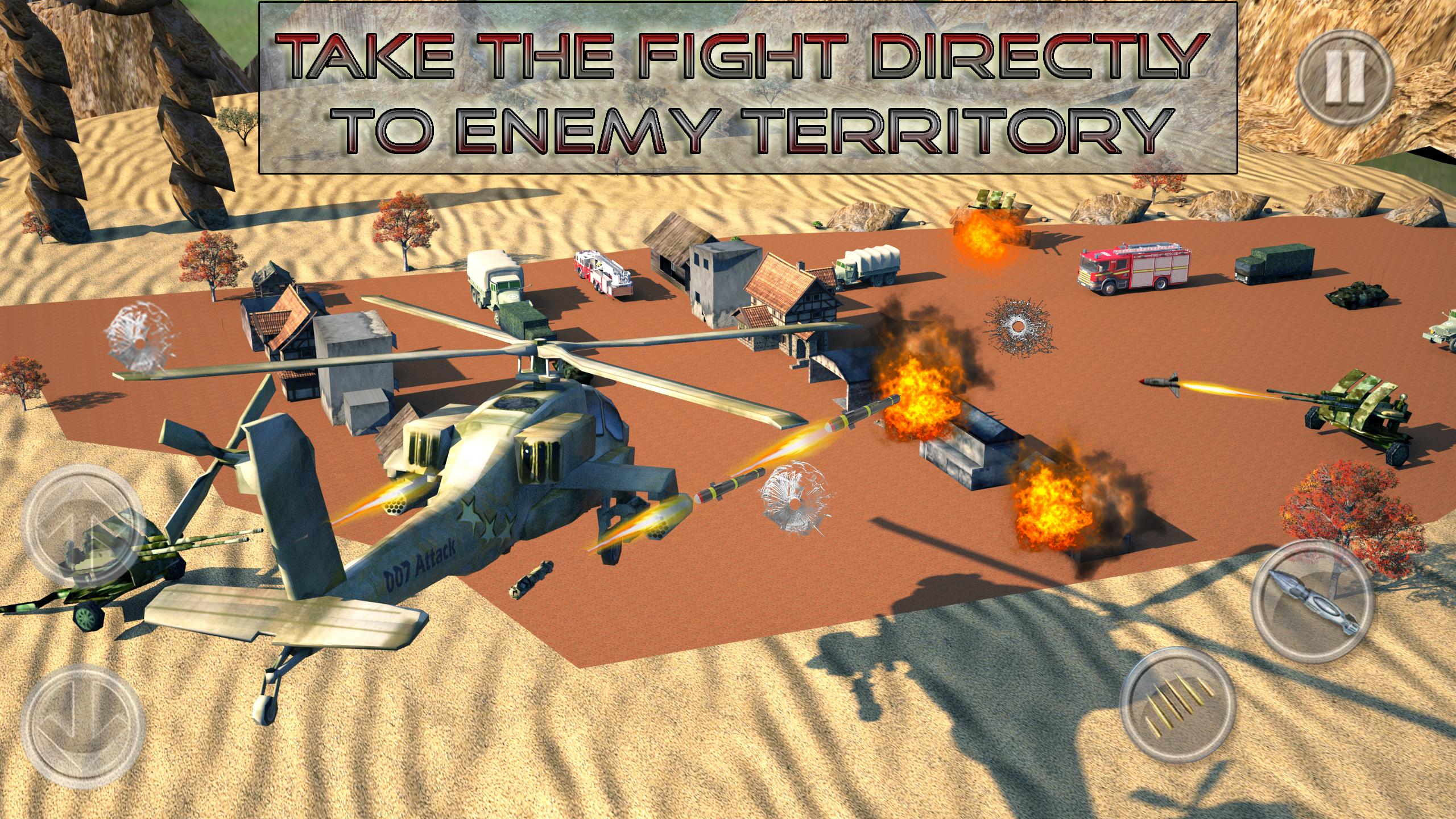 Desert Gunship Strike 3D