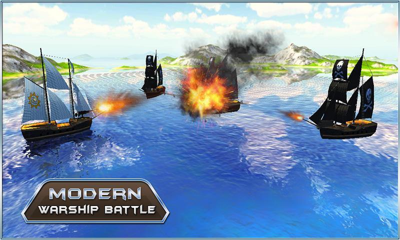Modern WarShip Battle