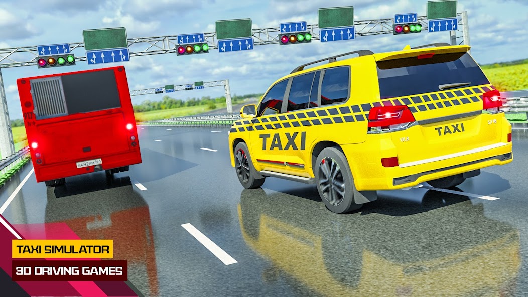 Taxi Games: City Car Driving