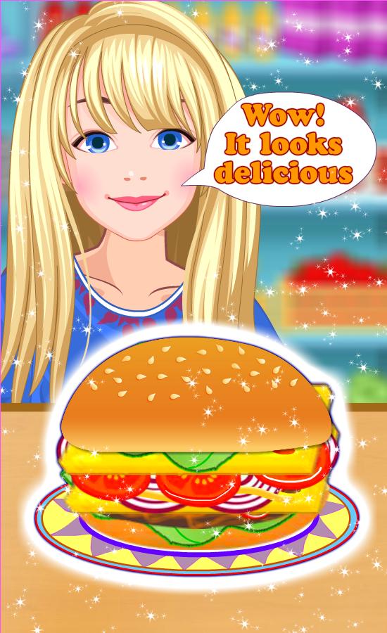 Burger Maker - Girl Cooking