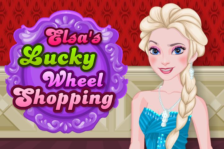 Elsa Lucky Wheel Shopping
