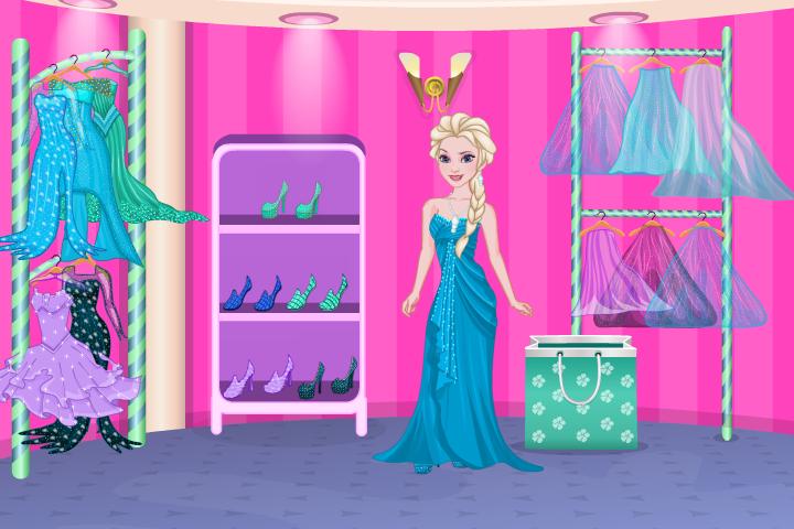 Elsa Lucky Wheel Shopping