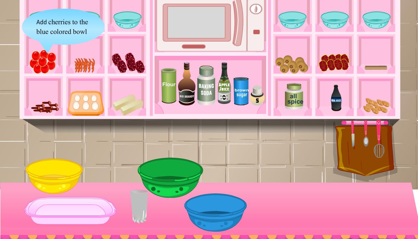 Cake cooking games