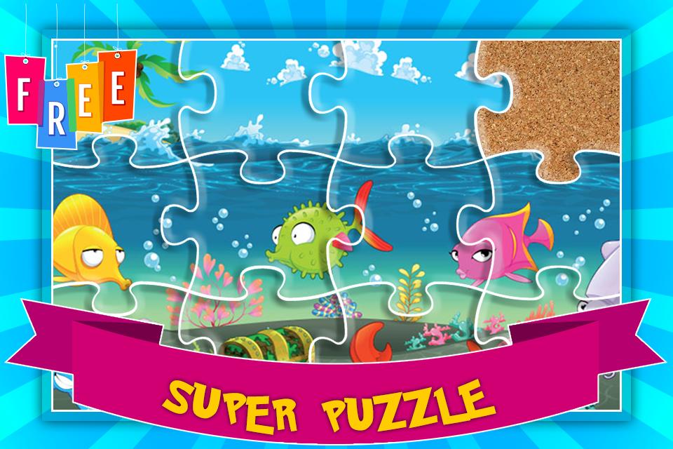 Fish Puzzle For Kids