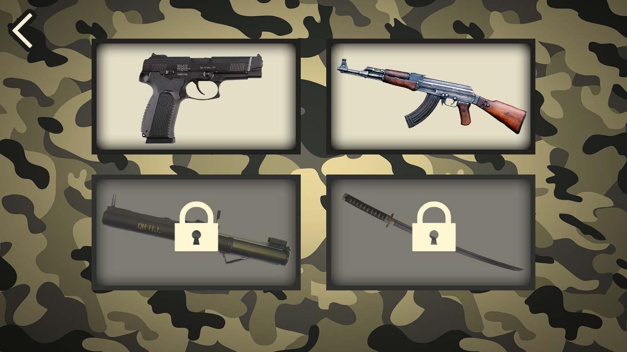 Guns. Camera simulator 3D