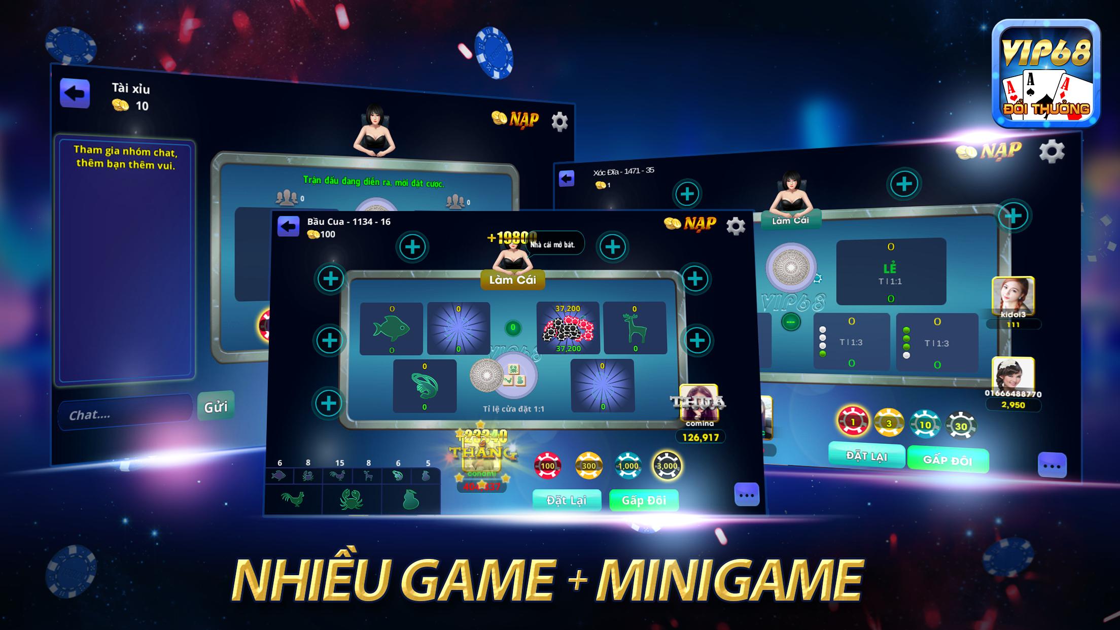 VIP68 - Game bai doi thuong