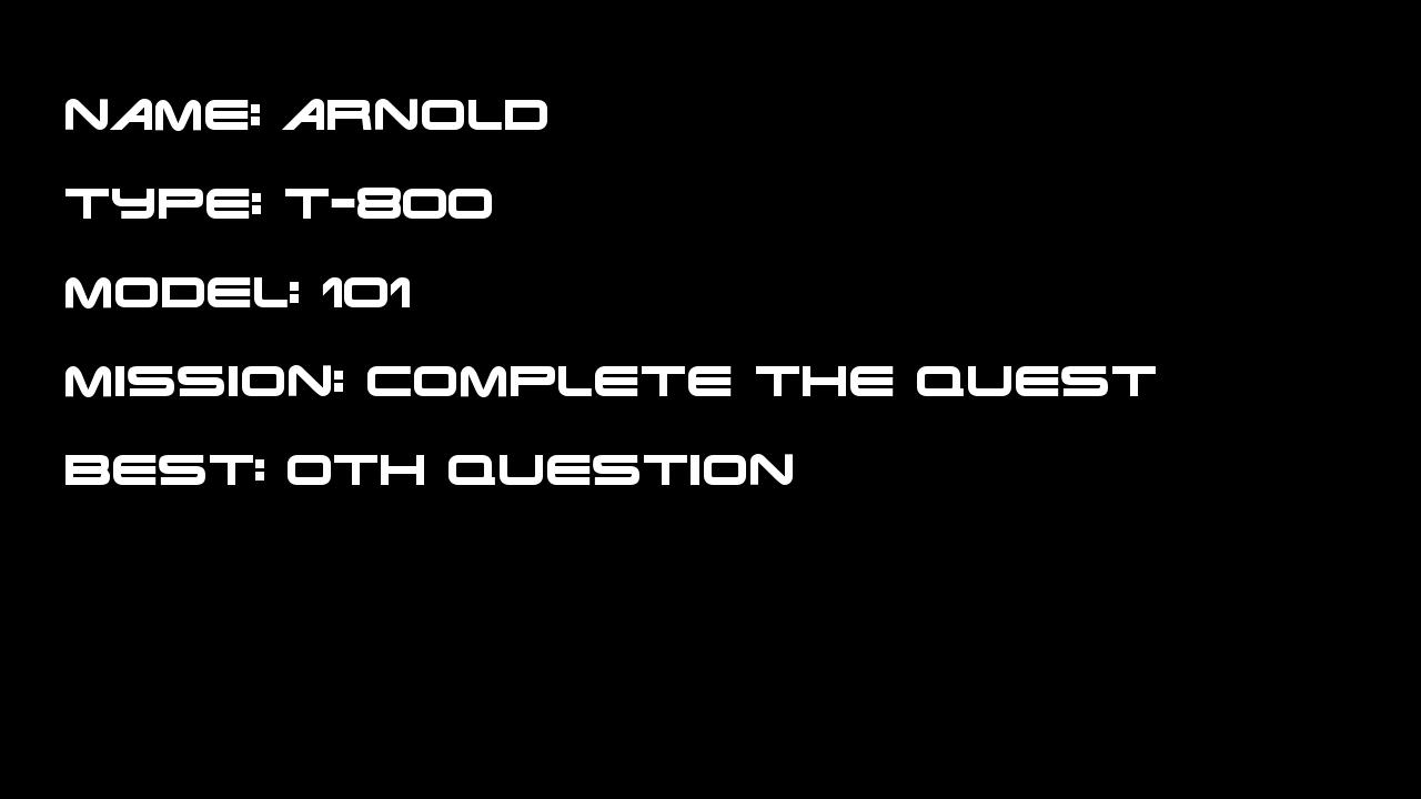 Arnold Quiz Pro
