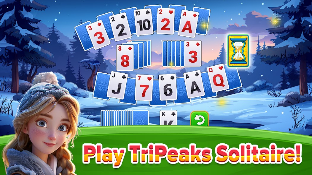 Christmas Solitaire TriPeaks