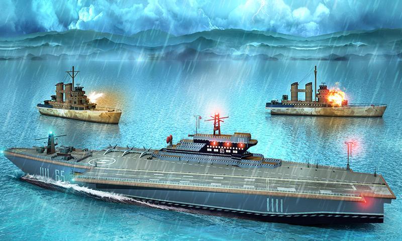 WWII Warship Battle 3D