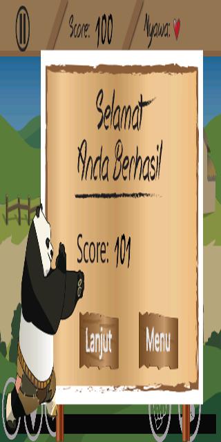 Pertarungan Panda