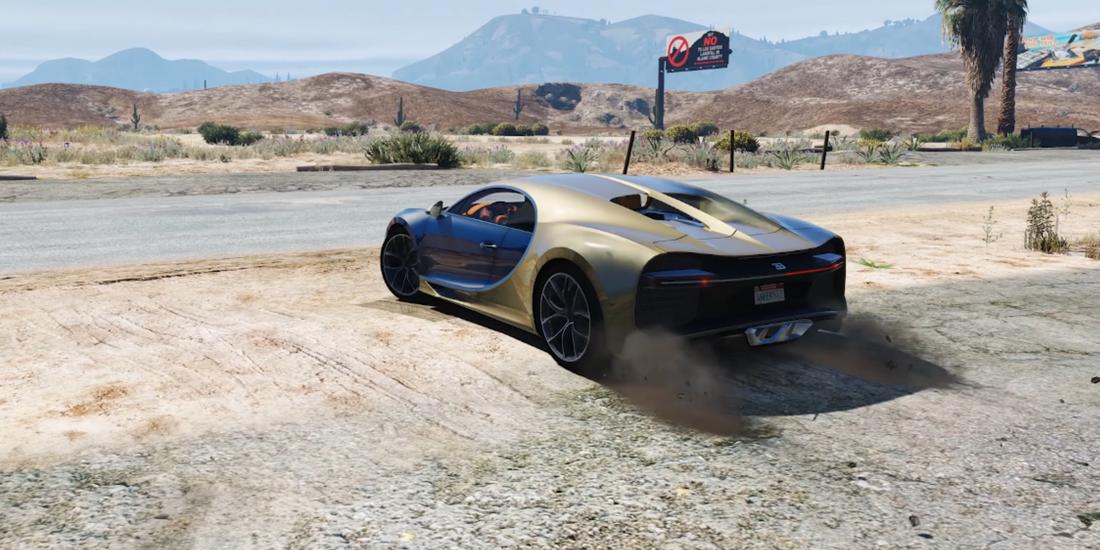 Supercar Bugatti Simulator