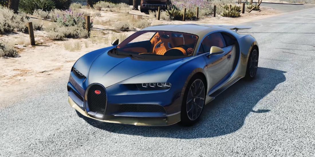 Supercar Bugatti Simulator